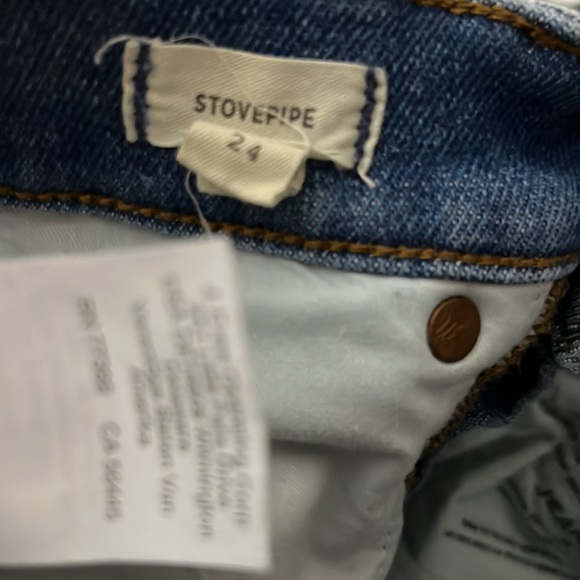 Madewell Stovepipe Jeans in Ditmas Wash - Picture 7 of 8